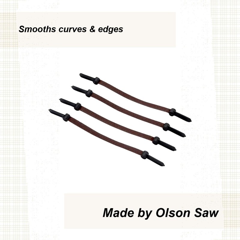 Olson Saw SC92262BL Scroll Saw Sander with 1/4-Inch Wide Assorted