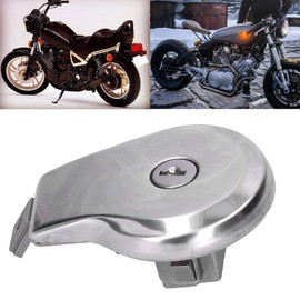 Cubierta de Bloqueo de Tapa de Tanque de Combustible de Motocicleta con Llaves Aptas para Virago XV125 XV250 XV535 XV1100, Maxim XJ XS 400550650700750 1100 SR125 SR185 SR250