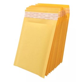 Zforce 50 PCS #0 6"x9" Kraft Bubble Padded Envelopes Mailers Shipping Bag MADE IN USA