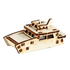 Yeonggongbang Run Catamaran Boat YM86123 Assembly Kit Model Making / 영공방 달려라 카타마란보트 YM86123 조립키트 모형 만들기