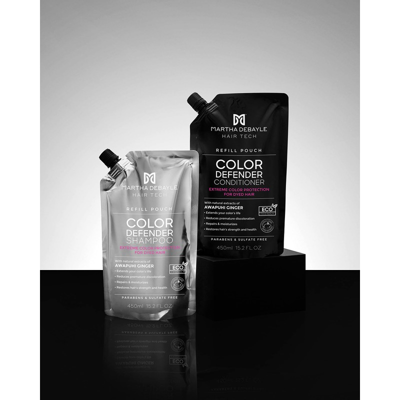 MARTHA DEBAYLE Shampoo REFILL POUCH HAIR AMPLIFIER. Máximo volumen, luminosidad