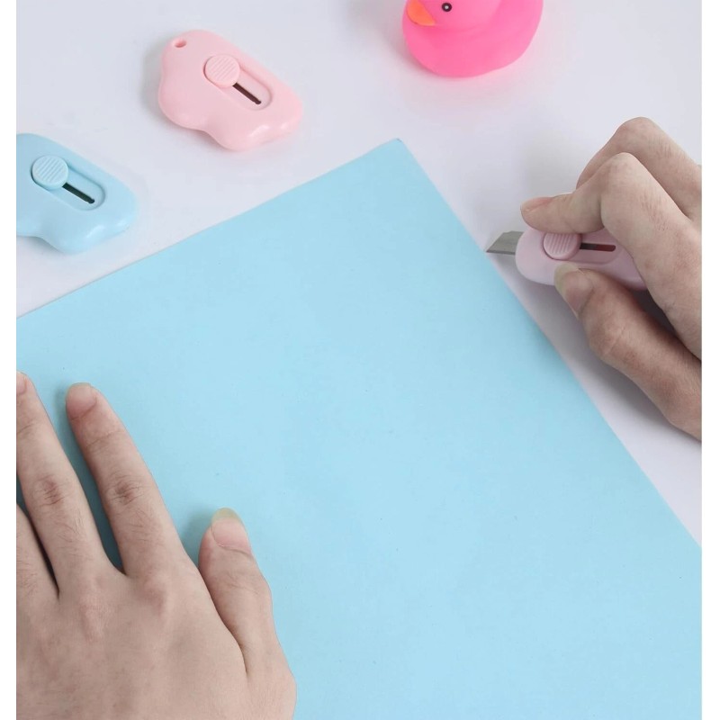 xflyxin 6-piece mini box knife, cloud box knife, letter opener,