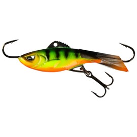 Acme Tackle Company Hyper-Rattle Jigging Lure, Fire Tiger, 2"