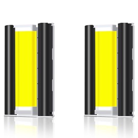 INKONSJOY M100 Ink Cassette 2-Pack Compatible with Liene Amber M100/M200/M110/M210 Ink Cartridges Refill, Only for DHP512/DHP513/DHP514/DHP515 Printer, Prints 80 Sheets Photo (Without Paper)