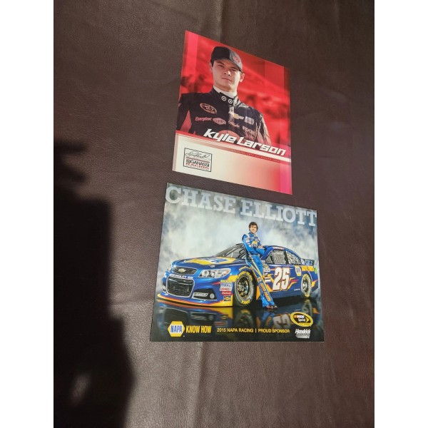 Kyle Larson Target & Chase Elliott Napa Nascar Cup Debut