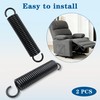Dlfeue 2 pcs 4.7 inch Extension Springs for Power Recliner