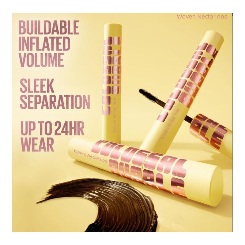 Colossal Bubble Mascara, get Buildable Volume andLength for Bold, Separated