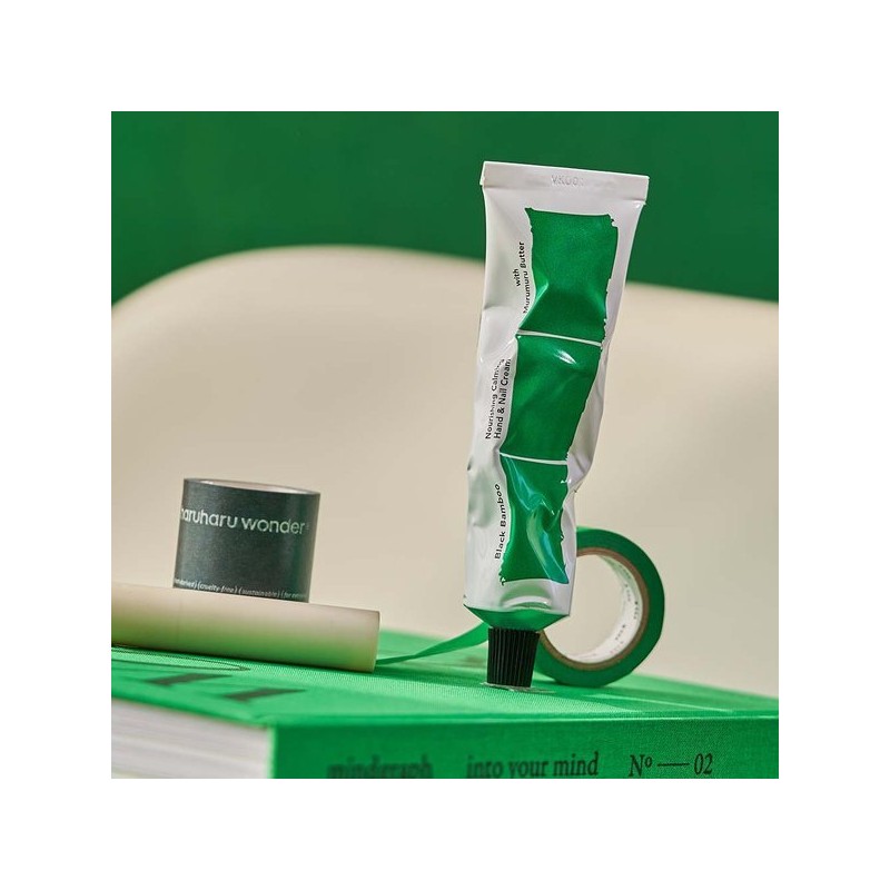 Haruharu Wonder 블랙뱀부 너리싱 카밍 핸드네일 크림 50ml Black Bamboo