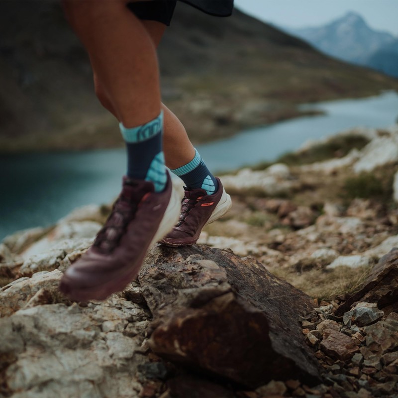 SIDAS Unisex Trail Running-Socken, Ultra, Blau, 42-43 EU