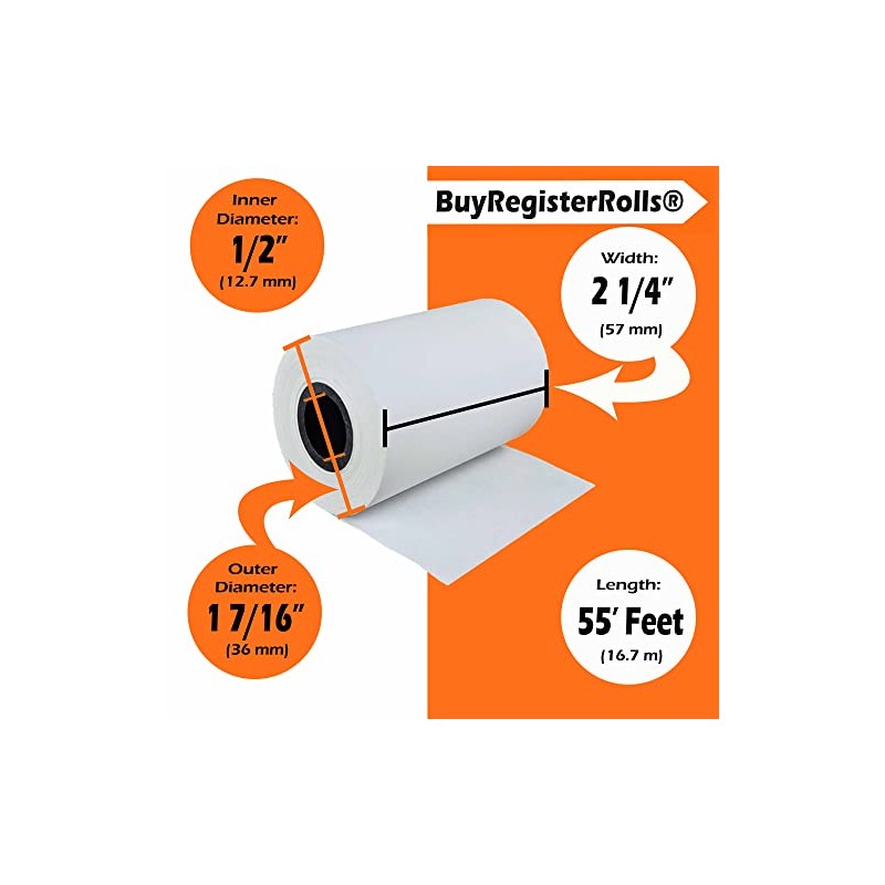 Receipt Paper Roll for Square Terminal Credit Card Machine 2