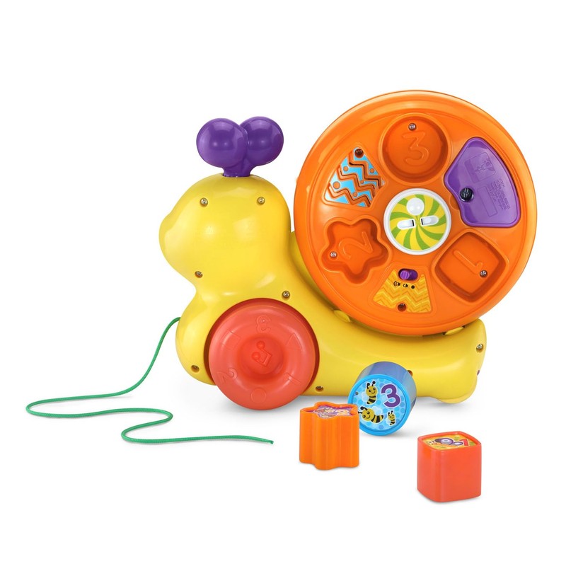VTech Shell-full Learning Snail Pull Toy for Toddlers