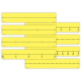 EAI Education Magnetic Dry-Erase Fraction Number Lines
