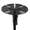 Gator Frameworks Soporte de micrófono y organizador para cables, evita