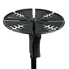 Gator Frameworks Soporte de micrófono y organizador para cables, evita que los cables se enrollen o se retuercan (GFW-CABLEHNGRTRAY)
