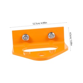 Alipis Heavy Duty Bolt Receiver Hitch Adapter for Trailers and Mowers Durable Tow Hitch Kit Easy to Install Lightweight and Portable Bright for Enhanced Visibility