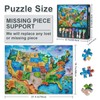 Puzzles for Adults 1000 Pieces - Detailed US Cities &