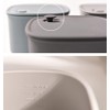 Set of 3, Food Storage Containers with Vented Lids –