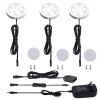 AIBOO 12V LED Under Cabinet Lighting Kit 3 Packs Slim