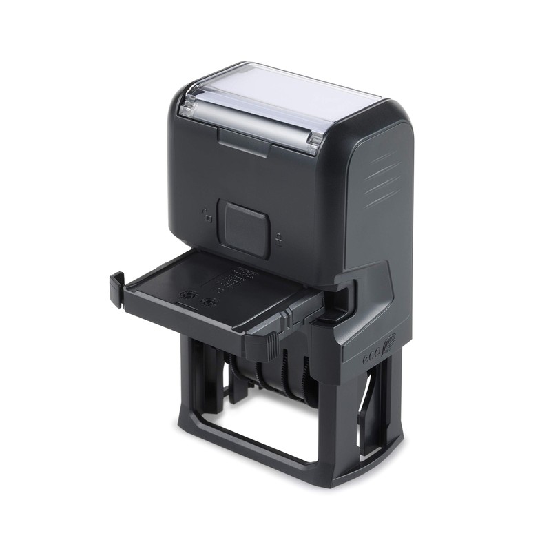 Trodat Printy 4750 Dater Stamp with English Phrase CHECKED -