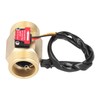 Water Sensor Meter Flowmeter 1.3in Brass Male Thread Swimming Pool