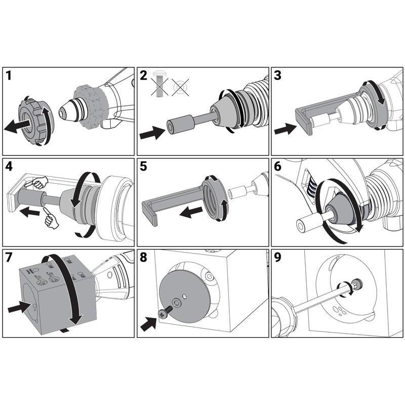LMT Tungsten Grinder V4 Rotary Tool for TIG Welding -