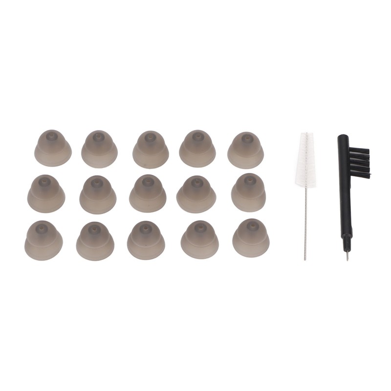 Hearing Amplifier Plugs Double Layers Silicone Ear Plug Tips Dome