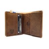 Lemasi Genuine Leather Wallet with RFID Protection, Small and Compact,