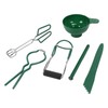 6 Pcs Canning Kit Canning Funnel Tong Bubble Popper Jar
