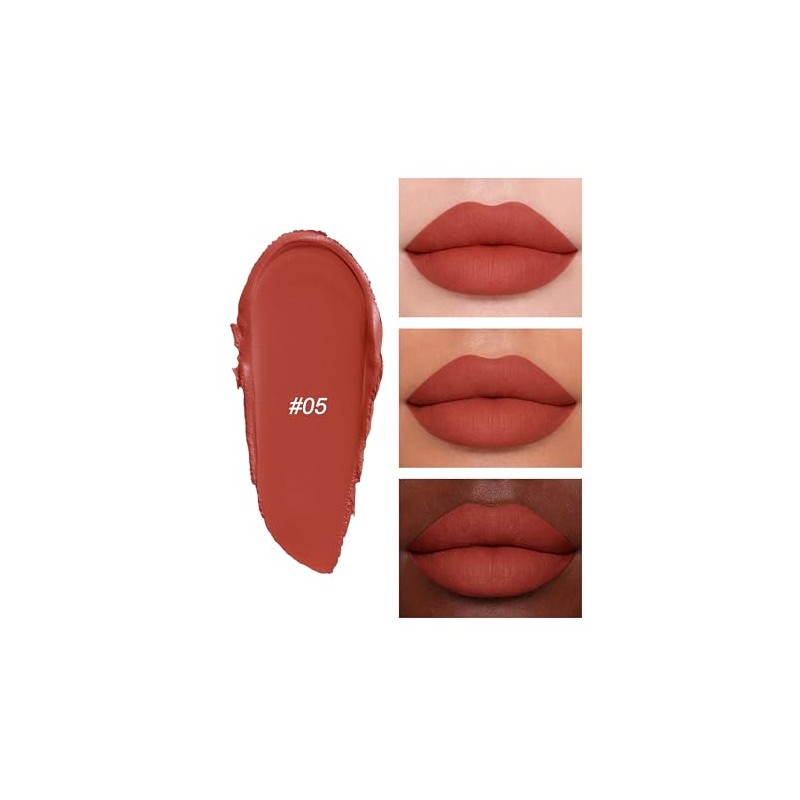Erinde Lápiz de Labios Mate para Mujer, Lápiz Labial de