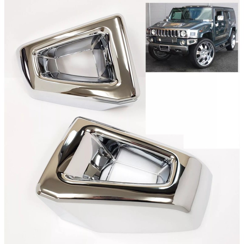 MECHANIC FORCE Chrome Trim Fit 2003-2009 HUMMER H2 SUV SUT