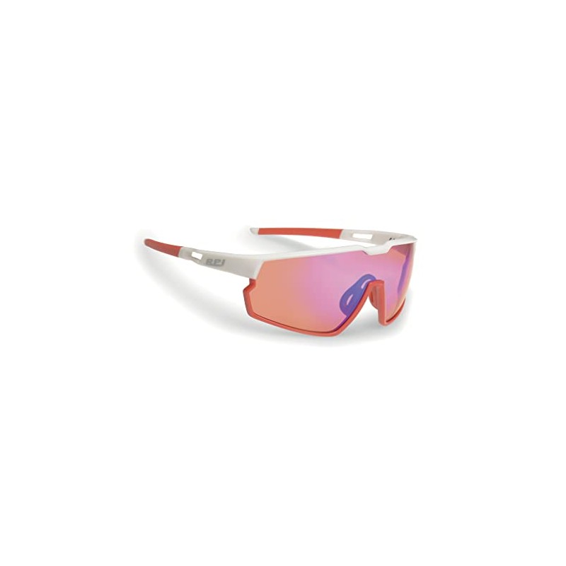 Rudy Project SJ560369 RPJ JACOB Sunglasses, White, Shiny/Racing Red