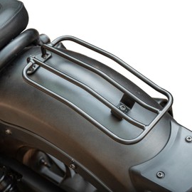 Motorcycle Rear Carrier Luggage Rack Cargo Compatible with Rebel CMX CM 1100 CMX1100 CM1100 2021 2022 2023 2024 2025 Solo Seat Fender Plate Top Case Holder Support Shelf