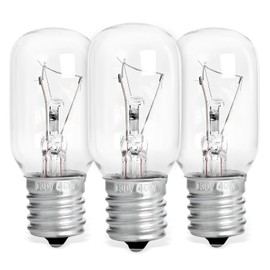 UP2WIN Light Bulbs Compatible with GE Microwave Oven - WB36X10003 Microwave Light Bulb Lamp Compatible with GE Whirlpool Maytag Frigidaire Kenmore Microwave, 3 Pack