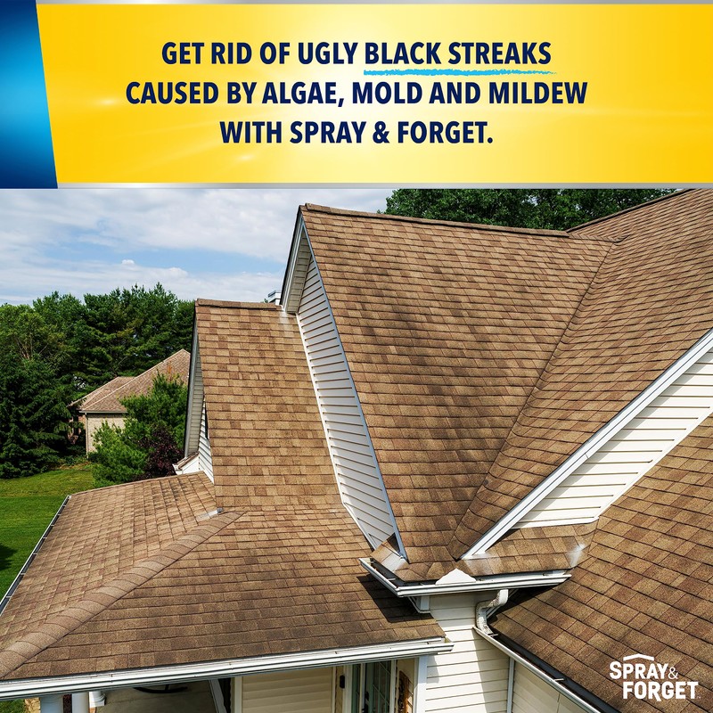 Spray & Forget 1-Quart Hose End Concentrated Roof Cleaner