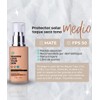 Protector Solar Facial Con Color Toque Seco Fps 50 Seasons