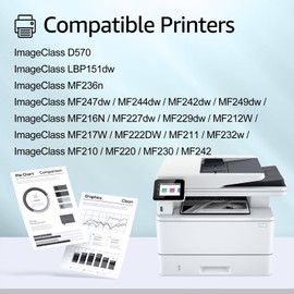 greencycle Compatible Toner Cartridge Replacement for Canon 137 CRG137 9435B001AA Use with ImageClass D570 LBP151dw MF232w MF216n MF227dw Mf242dw Mf244dw MF247dw MF249dw Printer ( 2 Pack, Black )