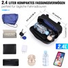 GXCROR Handlebar Bag Bicycle, 2.4 L Bicycle Bag Handlebar for
