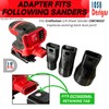 Sander Vacuum Adapter for CRAFTSMAN 1/4 Sheet Sander CMCW222 -