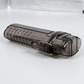 HUMWE EDC - Funda impermeable para encendedor BIC regulares, funda tipo J6, para supervivencia al aire última intervensión, multiusos, sellado, color negro