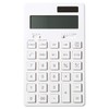 MUJI 37355538 Calculator, Normal Calculator, White, 12 Digits (KK-1154MS)
