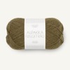 SANDNES GARN Alpaca Følgetråd – Colour: Dark Olive (9873) –