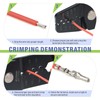 iCrimp Open Barrel Terminals Crimper for Various-sized Contacts AWG 28-14