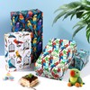 Pineraap Parrot Wrapping Paper 12 Sheets Colorful Parrot Designs Gift