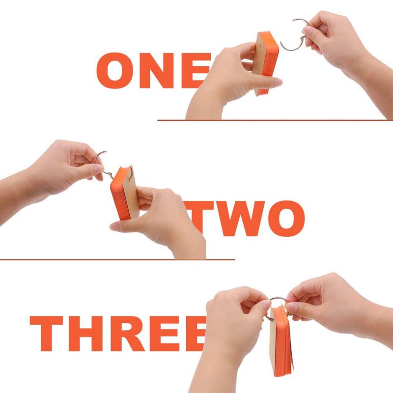 Koogel Flash Cards, 6 Pack 300 Revision Cards Index Cards