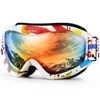 Juli Kids Ski Goggles,Snow Snowboard Goggles Boy Girl Snowmobile Skiing
