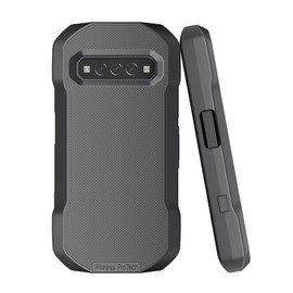 Wireless PROTECH Case Compatible with Kyocera DuraForce PRO 3 (E7200), Protective Textured Case and Screen Protector(Black)
