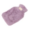 PVC Hot Water Bag with Soft Plush Cover Leakproof Winter