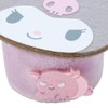 Sanrio 065234 Kuromi Miniature Table (Tsutete Plush Toy),