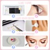 Eyelash Extension Kit with Mannequin Head Practice Lashes Exercise Set