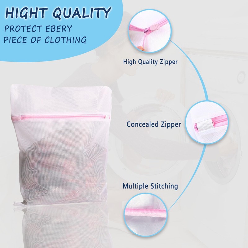 Pack of 3 laundry bags 30+40+50